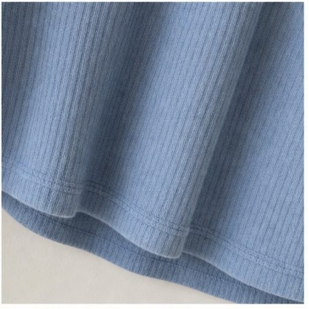 Blue Ruffle Blouse - Picture 6 of 6